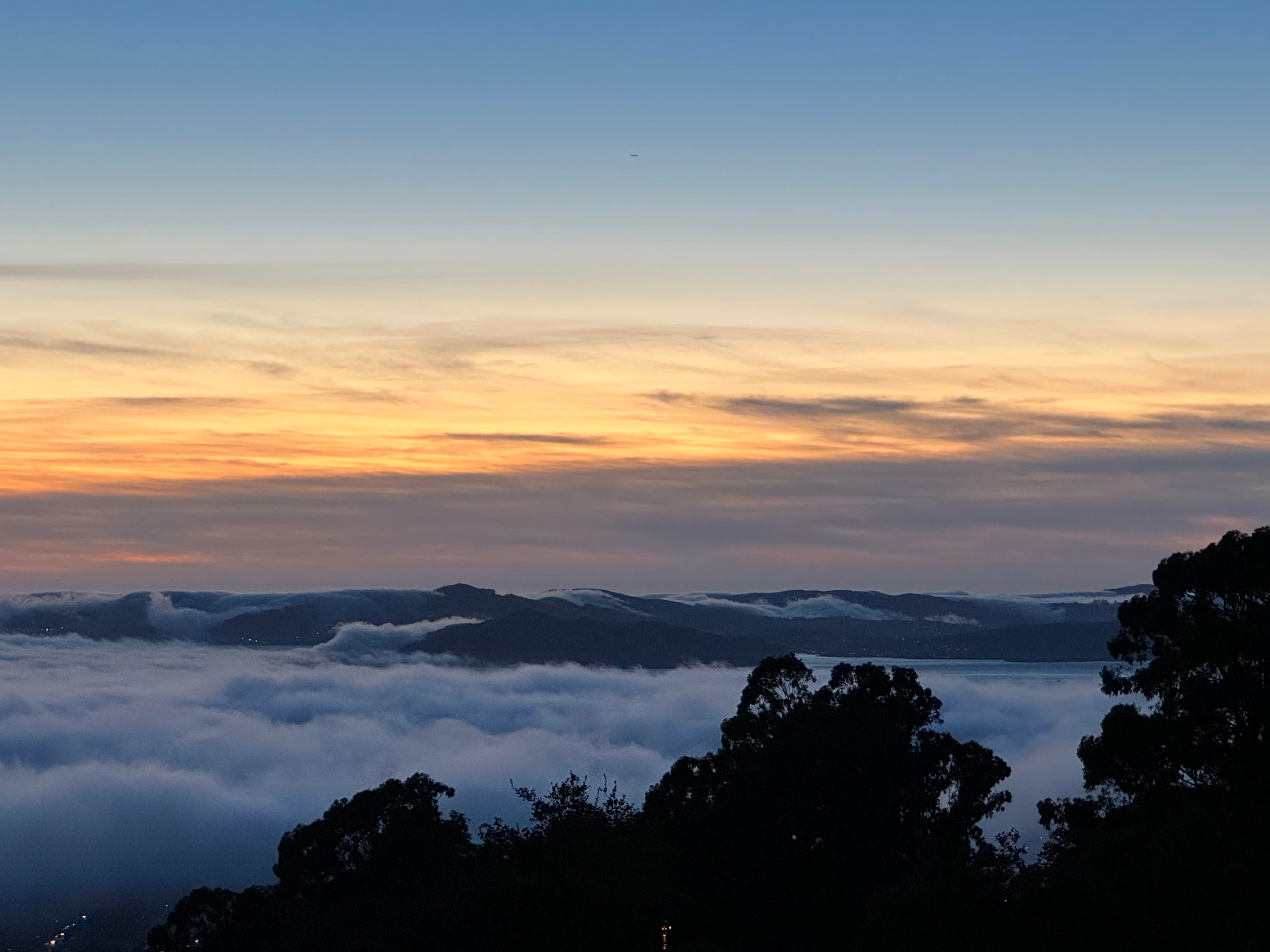 Looking at Marin from the Berkeley Hills