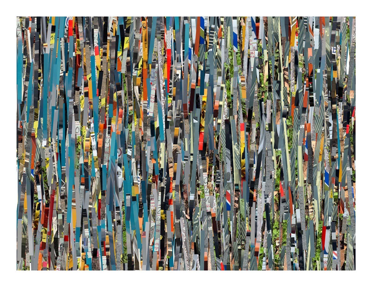 Emergent pattern — generative art by Benji Friedman