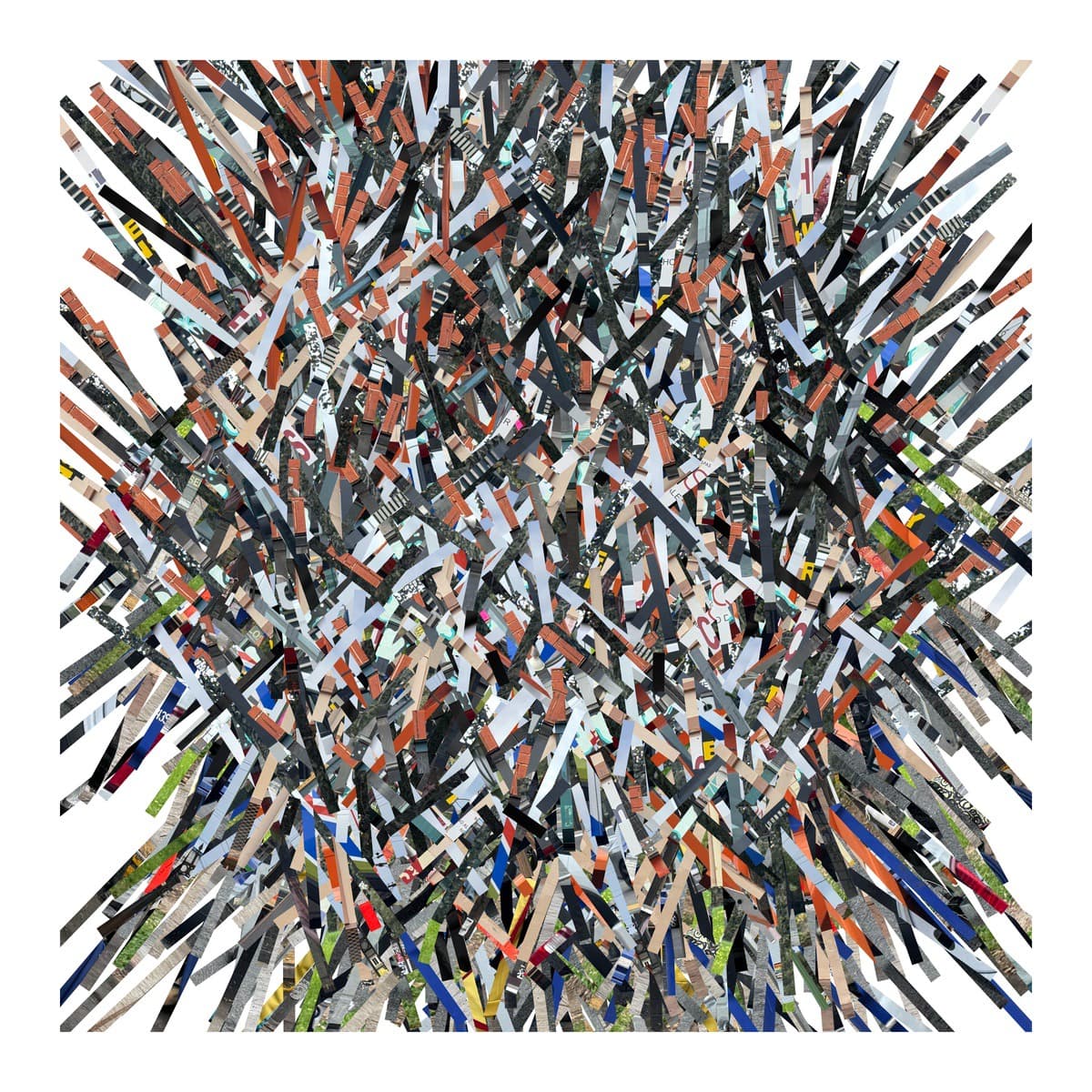 Algorithmic art with random parameters by Benji Friedman