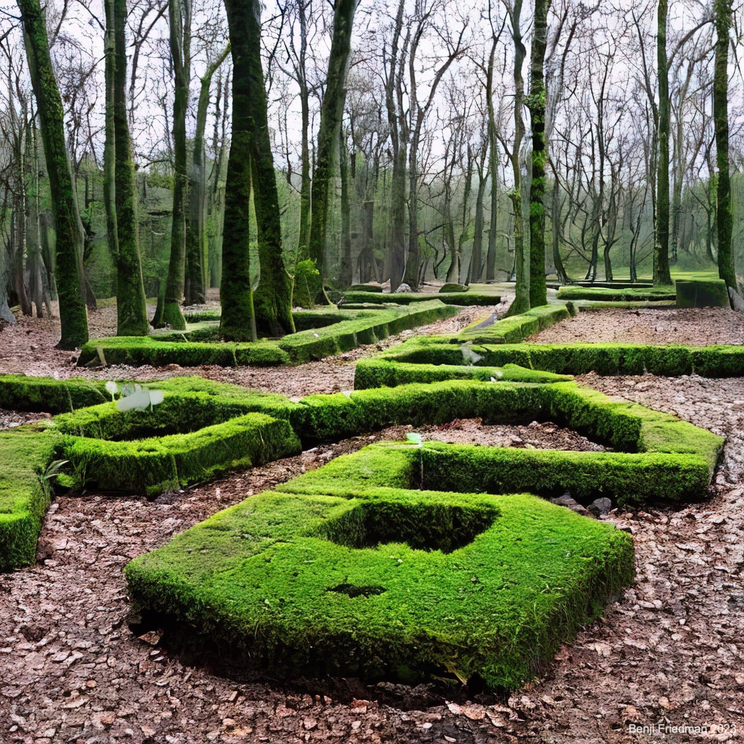 Forest Mazes — variation within constraint by Benji Friedman